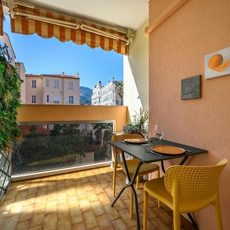 "Charmant Studio" Plein Centre, Calme, Terrasse ม็องตง ภายนอก รูปภาพ