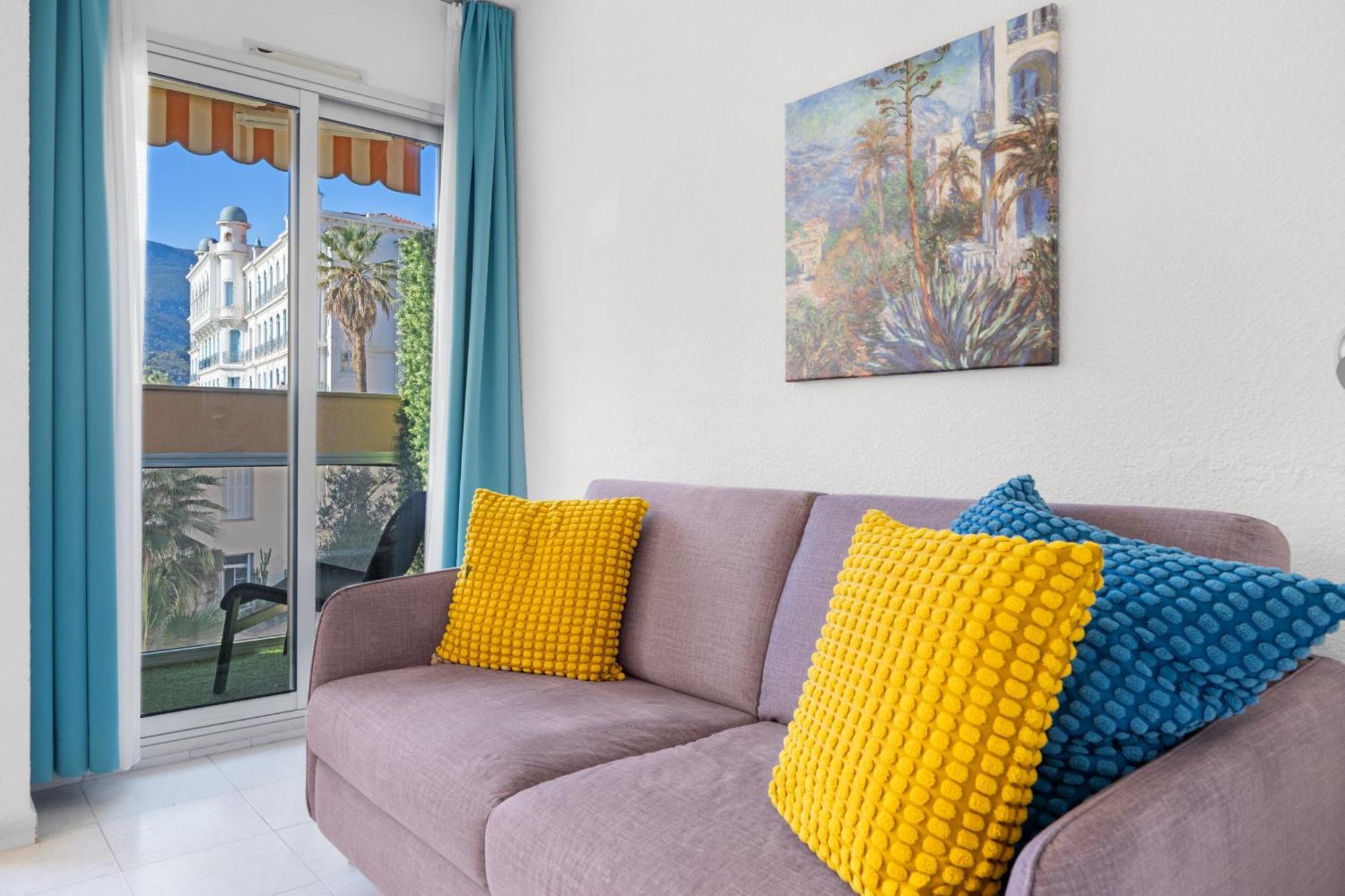 "Charmant Studio" Plein Centre, Calme, Terrasse ม็องตง ภายนอก รูปภาพ
