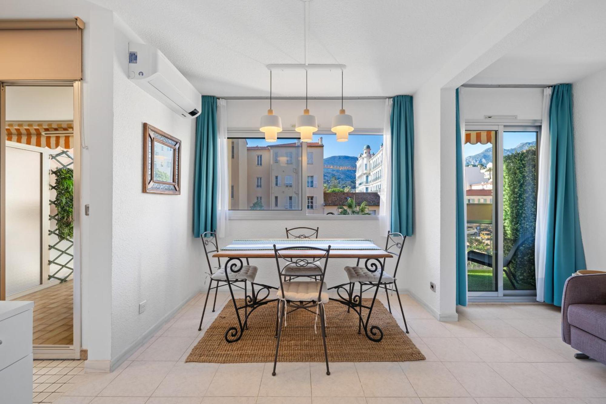 "Charmant Studio" Plein Centre, Calme, Terrasse ม็องตง ภายนอก รูปภาพ