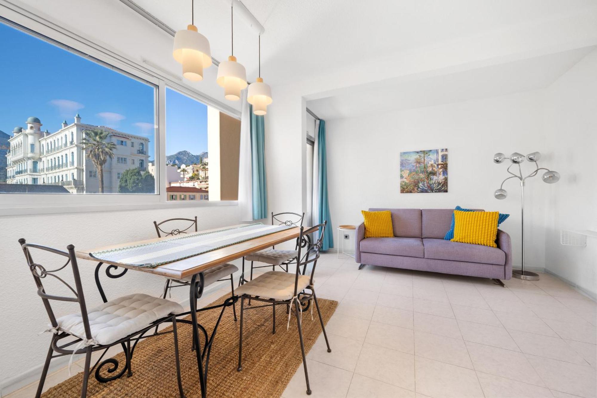 "Charmant Studio" Plein Centre, Calme, Terrasse ม็องตง ภายนอก รูปภาพ